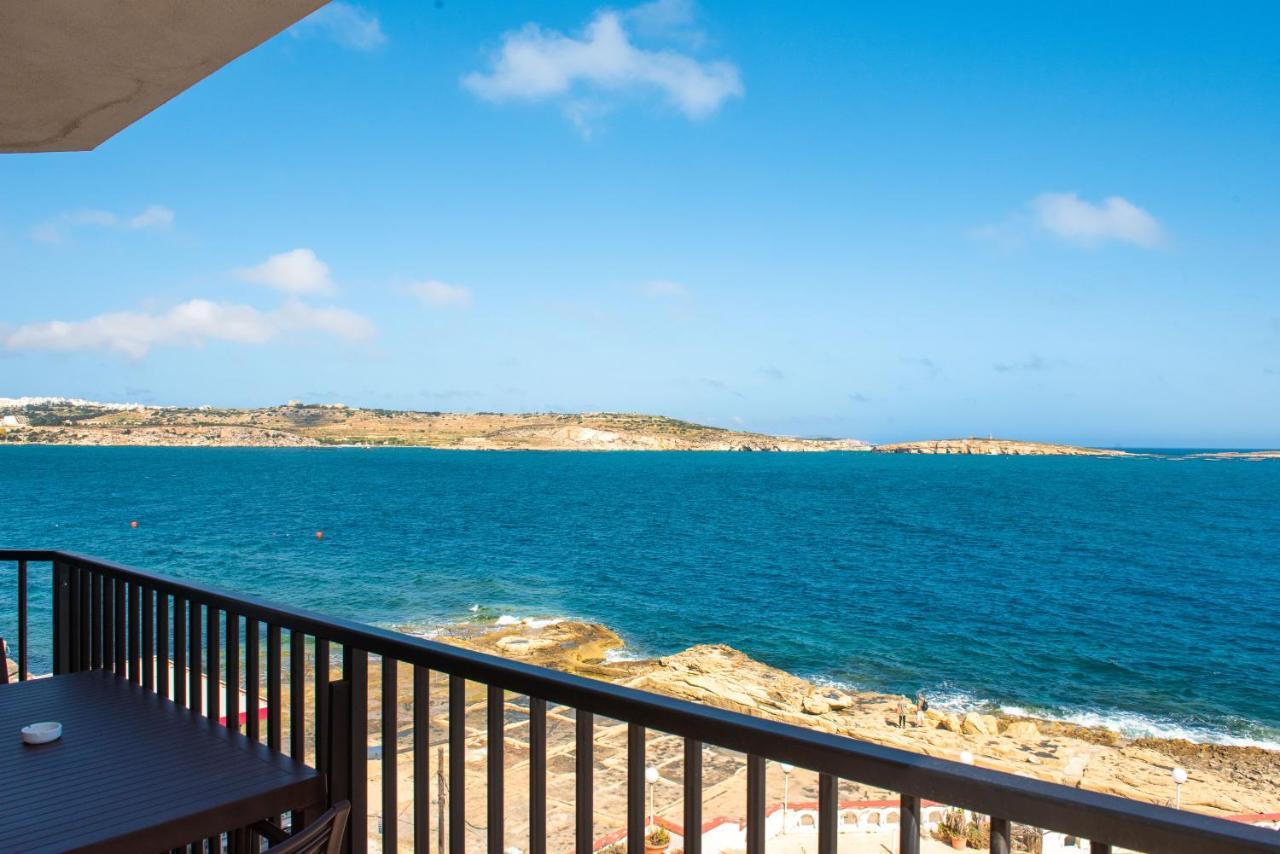 Islet Promenade Seafront 1 Bedroom Apartment With Sea View Balcony By Getawaysmalta St. Paul's Bay Luaran gambar