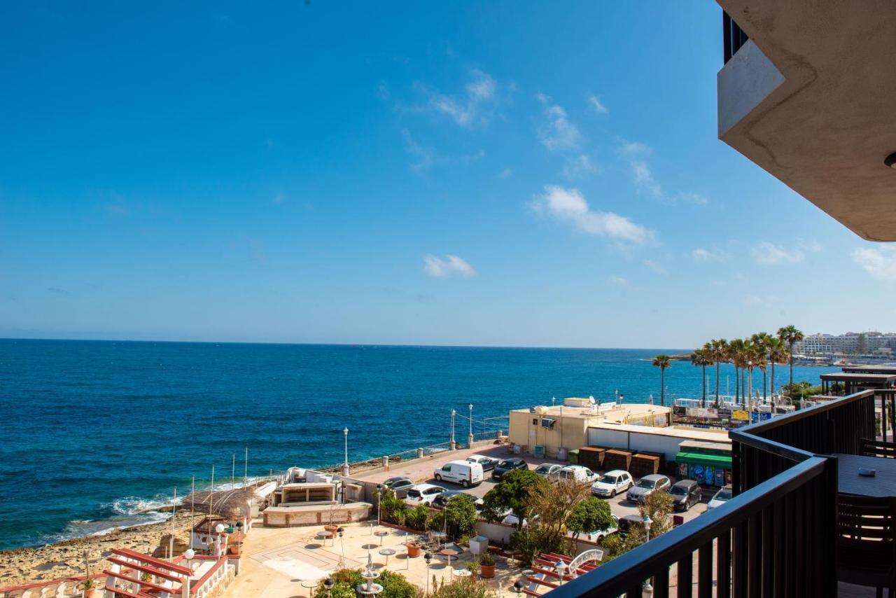 Islet Promenade Seafront 1 Bedroom Apartment With Sea View Balcony By Getawaysmalta St. Paul's Bay Luaran gambar