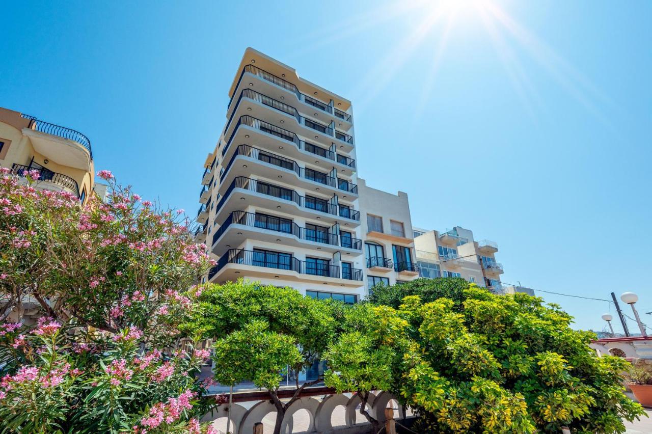 Islet Promenade Seafront 1 Bedroom Apartment With Sea View Balcony By Getawaysmalta St. Paul's Bay Luaran gambar